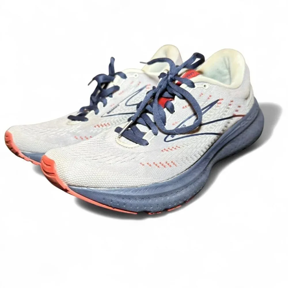 Brooks Men’s Glycerin 19 Gray neutral running athletic shoes Size 8.5